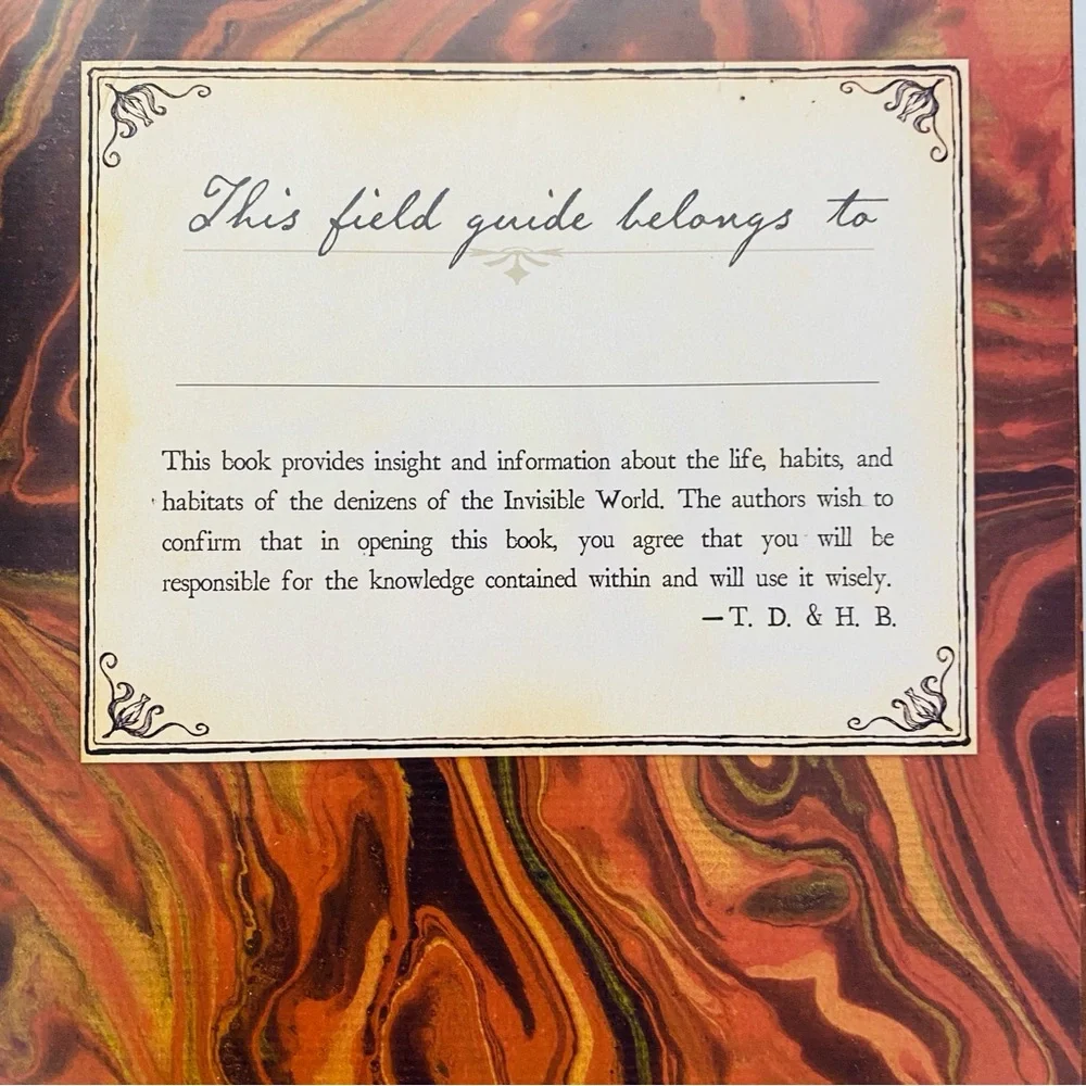 Arthur Spiderwick's Field Guide Book to the Fantastical World Around You